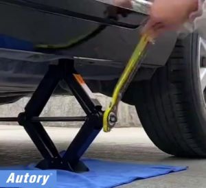 MANSOON 1/1.5/2/5/10 Ton Jack Car Heavy Duty Scissor Jack Car Jack Garage Jack Kereta