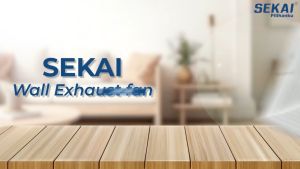 SEKAI Exhaust Fan / Kipas Angin Hexos Plafon Atap MVF1091 & MVF893 & MVF1293