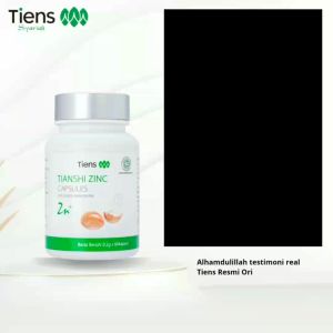 Tiens zinc penambah berat badan obat gemuk isi 60 kapsul vitamin penggemuk badan permanen bpom