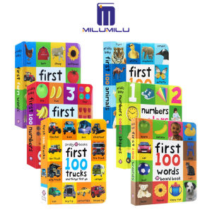 First 100 Words/Numbers/Colors/Trucks/Farm Words 6 books Board book by Priddy Roger Original English books