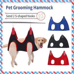 Pet Grooming Hammock Help Cat Bathing Nail Trimming Dog Bag Care Clip Claw Cat Restraint Puppy Tool