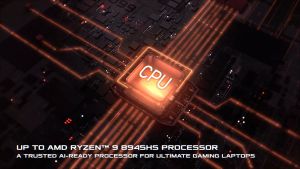 MSI Katana A15 Ai B8VG-461SG Gaming Laptop / AMD Ryzen 7 8845HS Processor / GeForce RTX 4070