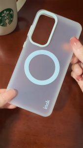 Xiaomi 17 Pro Max Redmi Note 14 Pro+ Poco F7 X7 M7 Ultra K80 A5 5G 4G - Imak Chocolate Series Phone Case With Magnetic Suction Style - Shock Resistant Impact Anti Drop Mag Safe Wireless Charging Proof Lanyard Hole Design Micro Airbag Button Protection