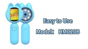 Kính Hiển Vi Cầm Tay Di Động Dành Cho Trẻ Em Với Màn Hình IPS 2 Inch Kính Hiển Vi Phóng Đại Kỹ Thuật Số Quà Tặng Khoa Học Giáo Dục Cho Trẻ Em