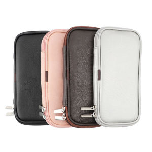 Makeup Brush Storage Bag Large Capacity Minimalist Fashionable Cosmetic Bag Portable High-End Travel Portable Makeup Utility Brushes Bag