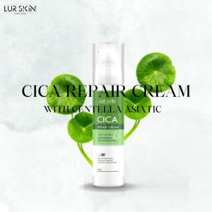 ส่งฟรี ส่งไว LUR SKIN CICA REPAIR CREAM 50G ครีมใบบัวบก ครีมซ่อมแซมผิว ลดอาการอักเสบ สมานแผล สมานผิว ลดรอยแดงจากสิว