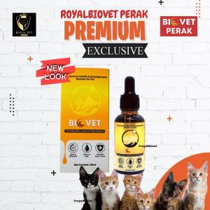 VITAMIN KUCING BIOVET UNTUK BULU GEBU GUGUR GEMUK CAT SIHAT CERGAS BEBAS PENYAKIT ADVANCE HEALTH BOOSTER AHB ORIGINAL HQ