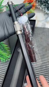 มีดพก ด้ามไม้ มีดทำครัว อเนกประสงค์ มีดทำอาหาร รุ่น TTL-27 มีดสไตล์ญี่ปุ่น แบบทันโตะ