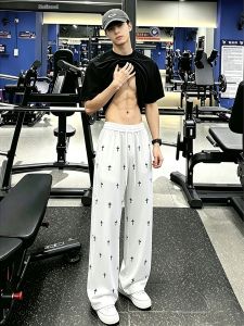 OUMULONG | Cool Quick-Drying Thin Summer Fitness Pants