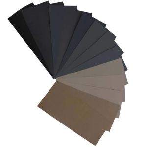 20 PCS 9x3.6 Inch Sandpaper 60-10000 Grit Wet Dry Sanding Sheets Premium Silicon Carbide Sand Paper for Glass Wood Metal Ceramic