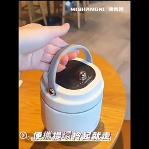 Ready Stock - Thermal Lunch Box - 304 Stainless Steel | Leakproof | Double Layer Design