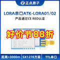 Module Lora Chính Xác ATK-LORA-01/02 Cổng Nối Tiếp Không Dây SX1278 Truyền Phát Số. 