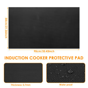 Translucent Induction Cooktop Protector Mat Cuttable Induction Cooktop Cover Induction Hob Protector Pads Kitchen Utensils