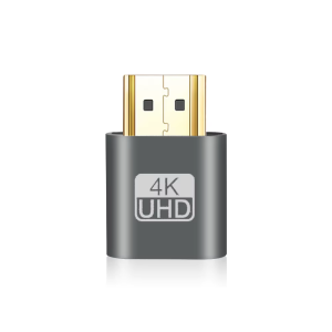 kebidumei | HDMI Virtual Display Adapter HDMI-compatible 1.4 DDC EDID Dummy Plug Headless Ghost Display Emulator For Video Bitcoin Mining