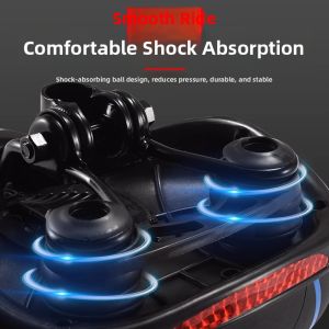 MONLEYTA | Ultra-Soft German Bicycle Saddle Mountain Road Bike Seat Cushion Bike Riding Assorted Accessories Anti-Butt Pain Saddle Cover