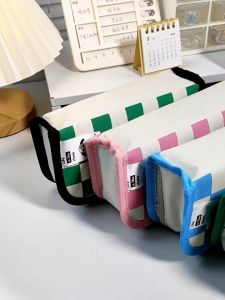 2024 Pochacco Checker Is Like Chess COOL Large Capacity multi-layer storage Canvas Pencil Box Pensil Case for Kids Student