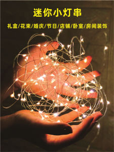 LED Light Strip Light Bar Star Light Small Colored Lights Bedroom Room Renovation Decoration Gift Box Bouquet Wedding Battery String