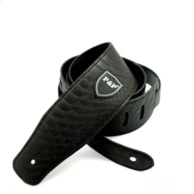 Guitar Strap Vintage 2.5 Inch Adjustable Soft Embroidered Belt Classical Bass Music Hobby Guitar Accessories