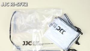 JJC | JJC 4 Pack Camera Rain Cover with Flash Clear Waterproof Raincoat for Canon EOS 4000D 1200D 90D 80D 77D 70D 5D 6D 7D 