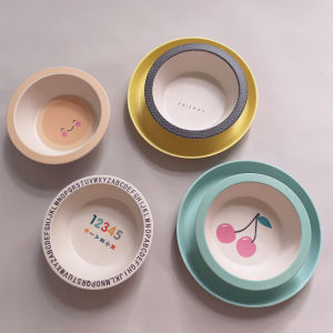JUZIJIADEKEER | Baby Child Round Feeding Bowl