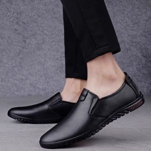 JIFANPAUL | Breathable Soft Leather Mens Leisure Shoes