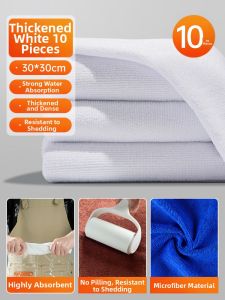 CHUSHE | Super Absorbent Grease Resistant Cleaning Cloth
