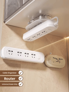 NIGESI | Wall-mounted Socket Organizer with Suction Cups