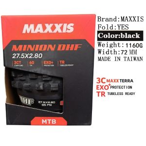 Maxxis Minion DHF (M301Ru) 26x2.3 27.5x2.3/2.5/2.8 29x2.3/2.5 Folding Downhill Tires For Mountain Bikes Are More Wear-resistant
