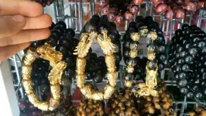 Vòng tay phong thủy mix đầu rồng-Vòng tay dành cho Nam