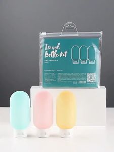 Travel 11pcs set Shampoo Container Portable Cosmetic Skincare Liquid Toiletries Travel Organizer