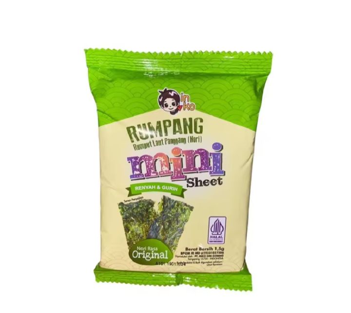 nori rumput laut ( rumpang) isi 12 bungkus/1box | Lazada Indonesia