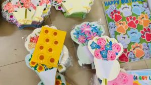 Thiệp chúc mừng 3D nhân ngày 8/3 20/10 20/11 Handmade