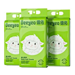 DEYOU | Infant Disposable Hanging Face Towels