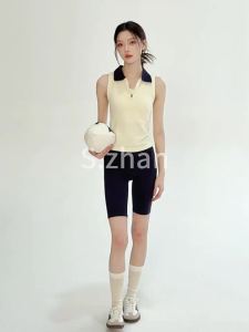 Áo Thể Thao Dễ Thở Có Đệm Gọn Cho Tennis Yoga Đi Xe Đạp