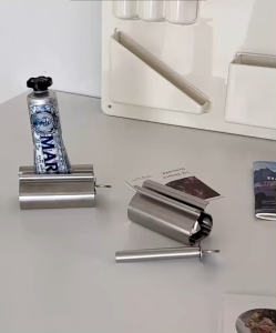Stainless Steel Toothpaste Tube Squeezer / Toothpaste Squeezer Tube Roller / Facial Wash Hand Cream Squeezer