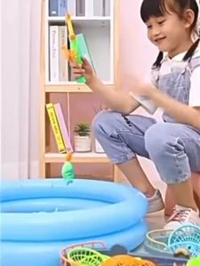 ของเล่นตกปลา ของเล่นแม่เหล็ก ของเล่นกีฬา ของเล่นตกปลาแม่เหล็ก ผู้ชาย 42 ชิ้น ฟิตเนส สำหรับกิจกรรมการเกมสดตกปลาแม่เหล็ก