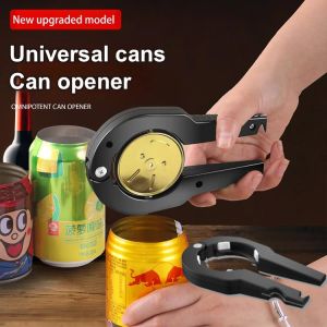 [Easy to open the lid] Multiple Applicable Can Openers 4-in-1 Heavy Duty Easy Grip Durable Beer Bottle Opener
