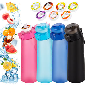 1pc Air Flavored Water Bottle With 1pc Random Flavor Pod Sports Scented Water Bottle 0 Sugar Flavors Ring Water Cup Outdoor