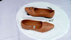 sepatu flat shoes/sepatu wanita murah/sepatu perempuan elegan/sepatu kerja/sol  karet/ OTHERS