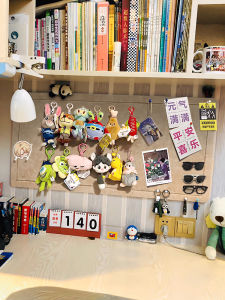 Cartoon Desk DIY Felt Board Photo Wall Works Display Wall Corkboard Wool Sticky Board Painting Works Decorative Creative Wall Stickers Cultural Wall Theme Wall Exhibition Board Support Customization