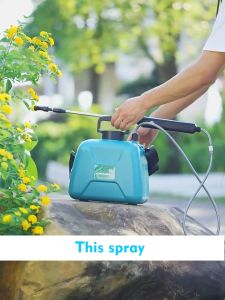 electric handheld watering sprayer garden Large capacity water sprayer with a capacity of 5 liters and scalability agricultural gardening tools