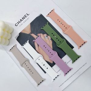 สายยาง สีใหม่ ลายpremuim สาย Smart  Watch 10/9/8/7/6/Se/5/4/3/2/1 ขนาด 40/44/45/41มม สาย38/40 44/45/46/49 ยาว สายสําหรับแอปเปิ้ลวอช