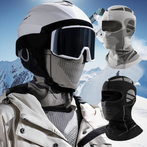 หมวกบาลาคลาวาสำหรับฤดูใบไม้ร่วงและฤดูหนาว อุ่นสบาย ยืดหยุ่น ระบายอากาศได้ดี เหมาะสำหรับผู้ชายและผู้หญิง ใช้สำหรับกีฬากลางแจ้ง ขี่จักรยาน เล่นสกี