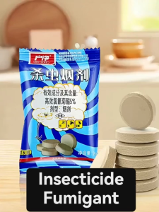 Smoke Insecticide Fumigant Tablet - Kill Cockroach Mosquito Fly Ant Bed Bug Household Pest Control for Hidden Bugs Effective Bug Killer Fogger for Home Kitchen Bathroom Cabinet Long Lasting Pest Repellent Fast Acting Easy Use Indoor