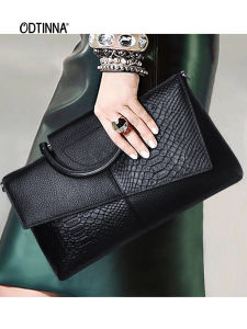 Trendy Fashionable Large Capacity Leather Clutch Bag for Women 2025 New Style Elegant Shoulder Handbag Soft Cowhide Purse