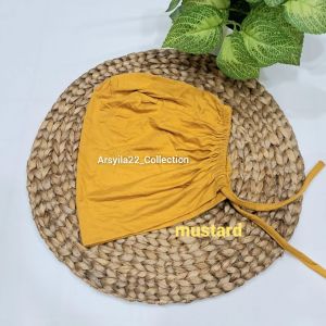Ciput Turki Tali Inner Basic Turki Hijab Pakaian Muslim Wanita Kualitas Premium