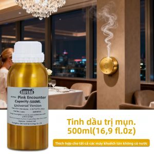 Tinh Dầu GAFERA 500ml Pink Encounter Dùng Cho Máy Khuếch Tán Không Cần Nước Liệu Pháp Hương Thơm Bổ Sung Chất Lỏng Giúp Giảm Căng Thẳng & Không Khí Trong Lành
