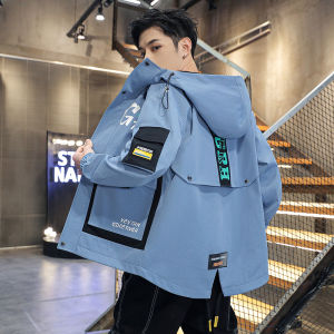 Trang Phục Đi Làm Cho Nam Bộ Áo Jacket Trang Phục Nam Mùa Xuân Thu Một Bộ Áo Khoác Thể Thao Thường Ngày Sành Điệu Đẹp Trai Phối Với Áo