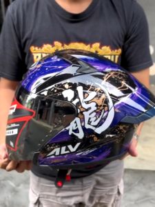 ALV ULTRON PRO Helm Half Face - Helm Viral Budget Pelajar Helm SNI