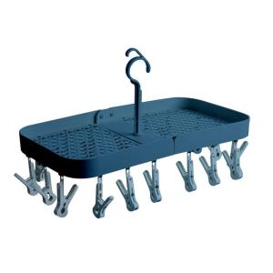 Dedicated Foldable Home Use Multi-clamp Underwear Drying Rack